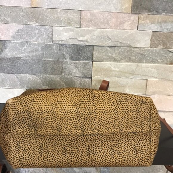 MADEWELL Genuine Calf Hair Med.Transport Tote(1) - Picture 10 of 11